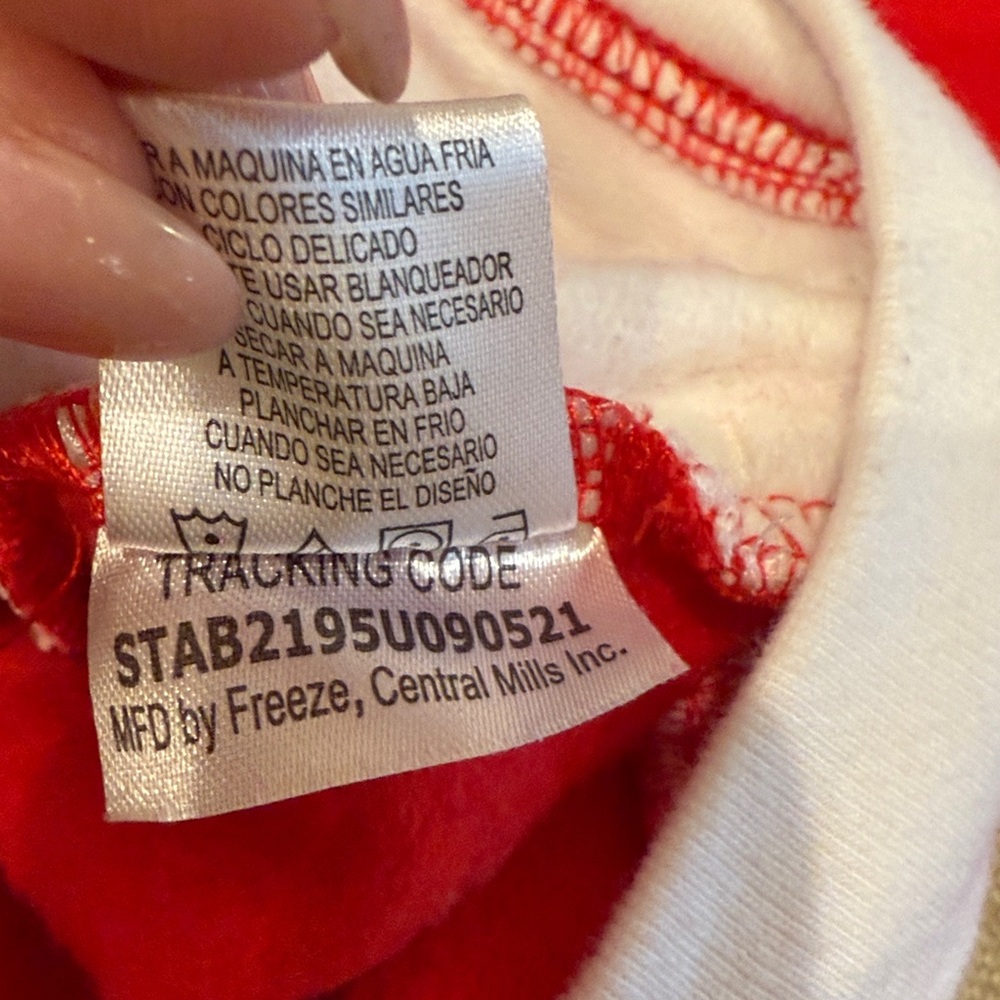 Paw Patrol Red and Black Hoodie - Picture 5 of 5